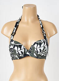 Haut de maillot de bain stretch haut soutien-gorge push-up vert AUBADE femme