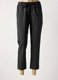 Pantalon 7/8 stretch taille normale gris BANDITAS FROM MARSEILLE femme