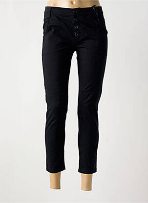 Pantacourt taille haute taille haute noir CHIARA BRUNI femme