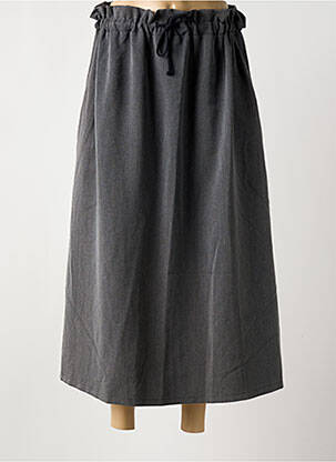 Jupe longue coupe évasée gris BANDITAS FROM MARSEILLE femme