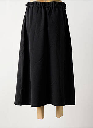 Jupe longue tissage crêpe noir BANDITAS FROM MARSEILLE femme