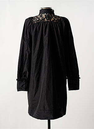 Robe courte manches longues manches longues noir BANDITAS FROM MARSEILLE femme