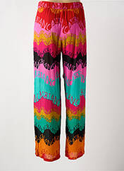 Pantalon droit orange BIANCA pour femme seconde vue