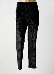 Pantalon slim noir BANDITAS FROM MARSEILLE pour femme seconde vue