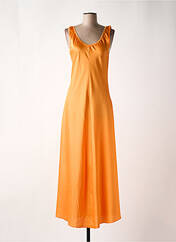 Robe longue orange GARCONNE pour femme seconde vue