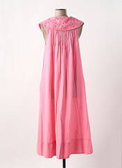 Robe longue rose JOHANNA PARIS pour femme seconde vue