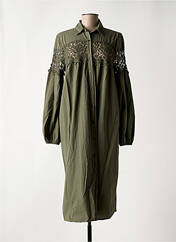 Robe mi-longue vert BANDITAS FROM MARSEILLE pour femme seconde vue