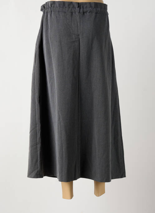 Jupe longue coupe évasée gris BANDITAS FROM MARSEILLE femme