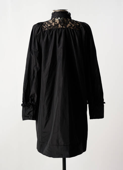 Robe courte manches longues manches longues noir BANDITAS FROM MARSEILLE femme