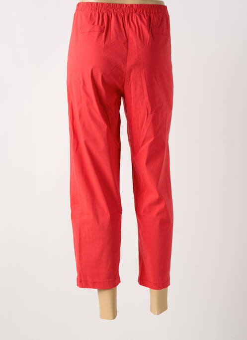 Pantalon 7/8 rouge KAKIE femme