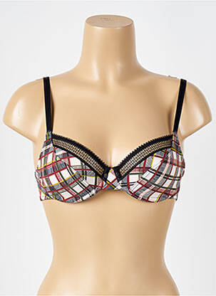 Soutien-gorge effet matière satinée haut soutien-gorge emboitant noir PASSIONATA femme