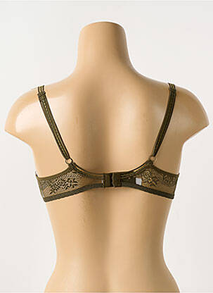 Soutien-gorge effet matière satinée haut soutien-gorge moulé vert PASSIONATA femme