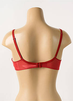 Soutien-gorge effet matière satinée haut soutien-gorge moulé rouge PASSIONATA femme