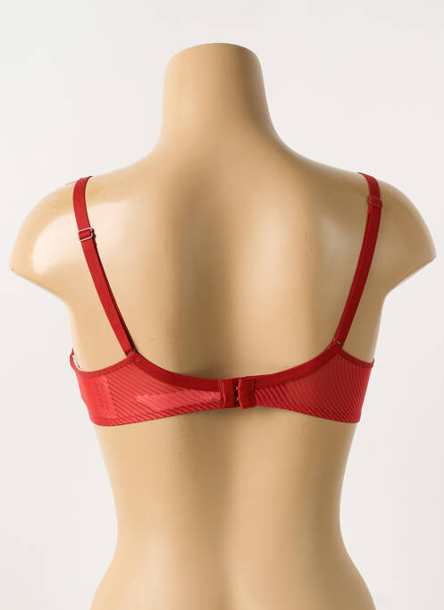 Soutien-gorge effet matière satinée haut soutien-gorge moulé rouge PASSIONATA femme