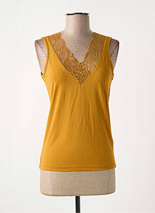 Débardeur jaune TRAMONTANA pour femme