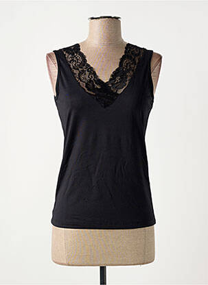 Débardeur noir TRAMONTANA pour femme