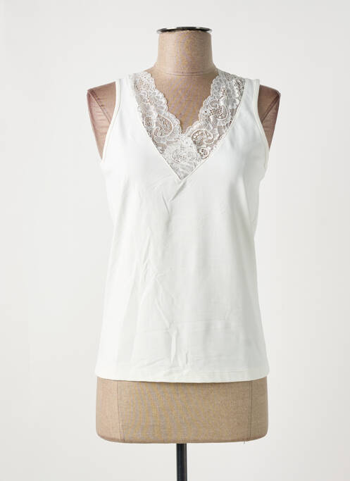 Débardeur blanc TRAMONTANA pour femme