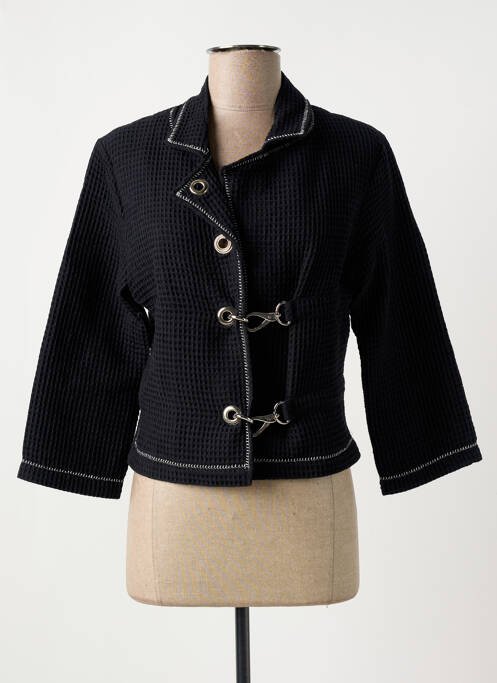 Veste casual noir LO! LES FILLES pour femme