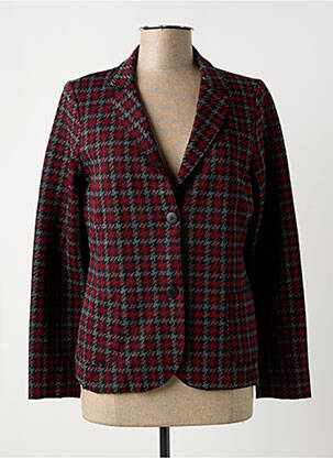 Blazer poches rouge ORTO BOTANICO femme
