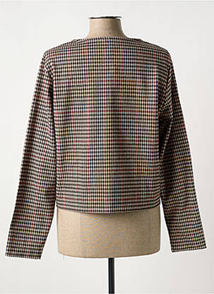 Veste casual col rond marron SOYACONCEPT femme