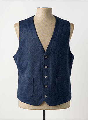 Gilet sans manche poches bleu CALAMAR homme