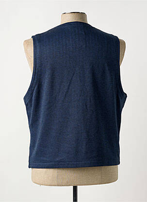 Gilet sans manche poches bleu CALAMAR homme