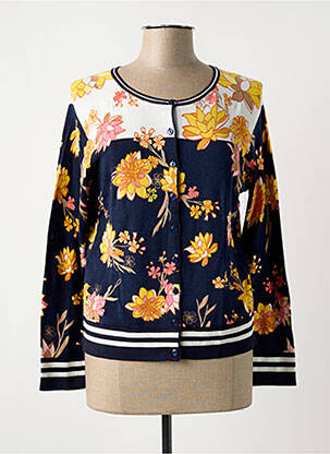 Gilet manches longues bleu BETTY BARCLAY pour femme