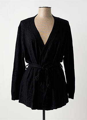 Gilet manches longues noir LA FIANCE pour femme