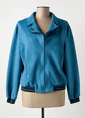 Veste casual bleu LILI & CAROLINE pour femme seconde vue