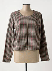 Veste casual marron SOYACONCEPT pour femme seconde vue