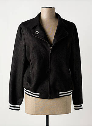 Veste casual noir LILI & CAROLINE pour femme
