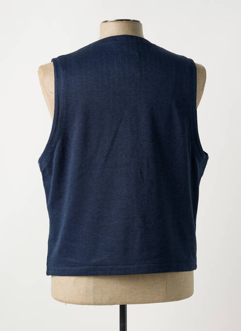 Gilet sans manche poches bleu CALAMAR homme