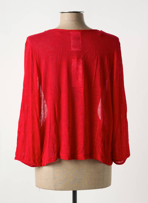 Gilet manches longues rouge STREET ONE pour femme