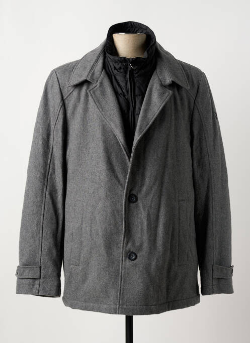 Manteau court gris CALAMAR pour homme