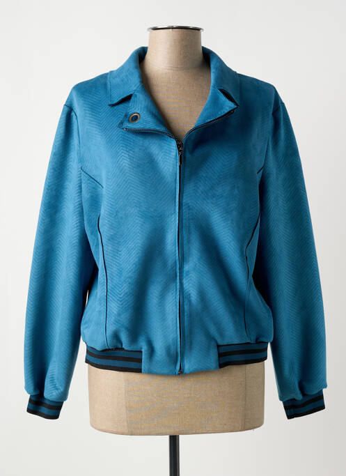 Veste casual bleu LILI & CAROLINE pour femme