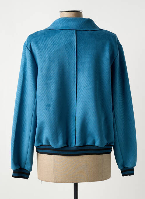 Veste casual bleu LILI & CAROLINE pour femme