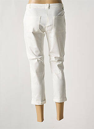 Pantacourt stretch taille normale blanc MADO ET LES AUTRES femme