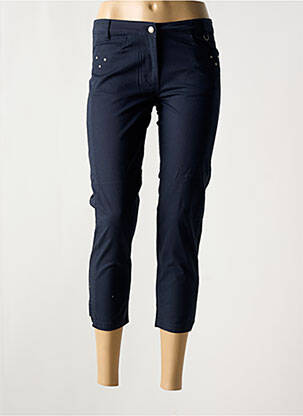 Pantacourt stretch taille normale bleu MADO ET LES AUTRES femme