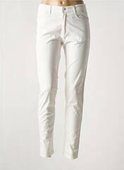 Pantalon slim blanc YOULINE pour femme seconde vue