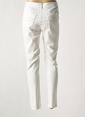 Pantalon slim blanc YOULINE pour femme seconde vue