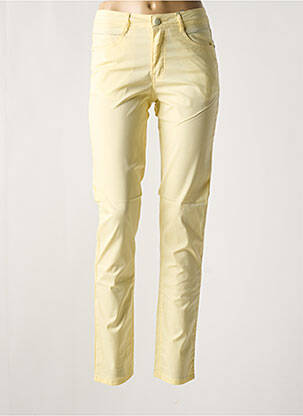 Pantalon slim jaune YOULINE pour femme