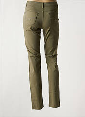 Pantalon slim vert YOULINE pour femme seconde vue