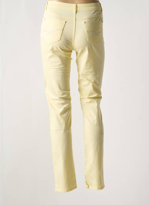 Pantalon slim jaune YOULINE femme