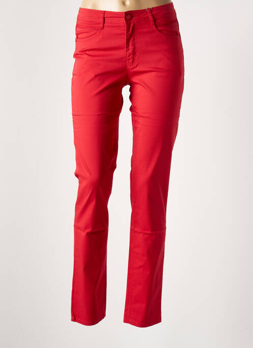 Pantalon slim rouge YOULINE pour femme