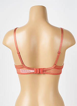 Soutien-gorge effet matière satinée haut soutien-gorge moulé orange PASSIONATA femme