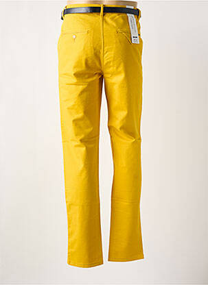 Pantalon chino tissage popeline taille normale jaune SCOTCH & SODA homme