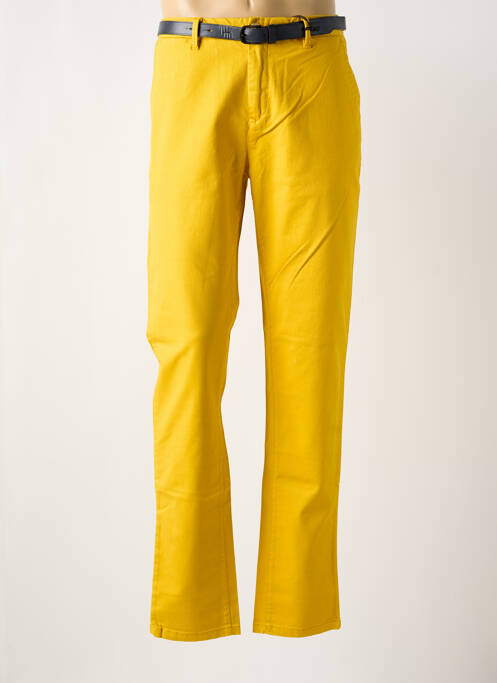 Pantalon chino jaune SCOTCH & SODA pour homme