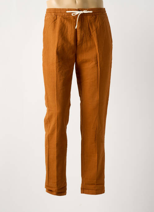 Pantalon chino marron SCOTCH & SODA pour homme