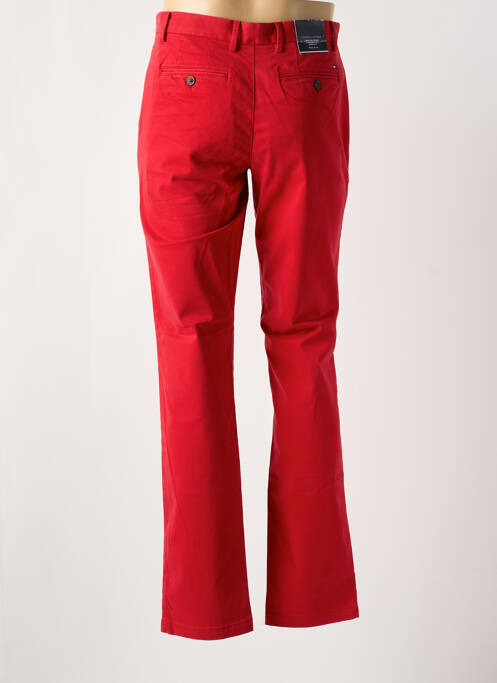 Pantalon chino rouge TOMMY HILFIGER pour homme
