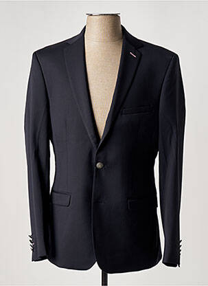 Blazer coupe cintrée bleu MONSIEUR HECTOR homme